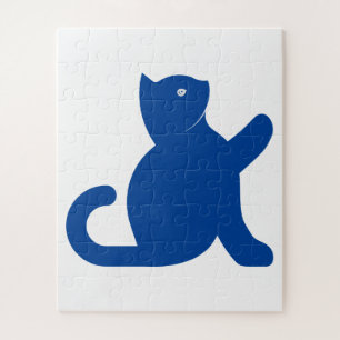 Cat sagt Hallo Puzzle