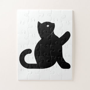 Cat sagt Hallo Puzzle