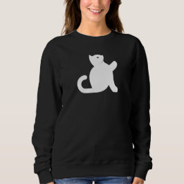 Cat sagt Hallo Sweatshirt