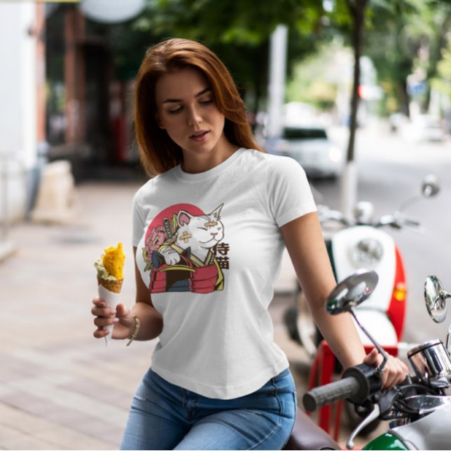 Cat Samurai T-Shirt (Von Creator hochgeladen)