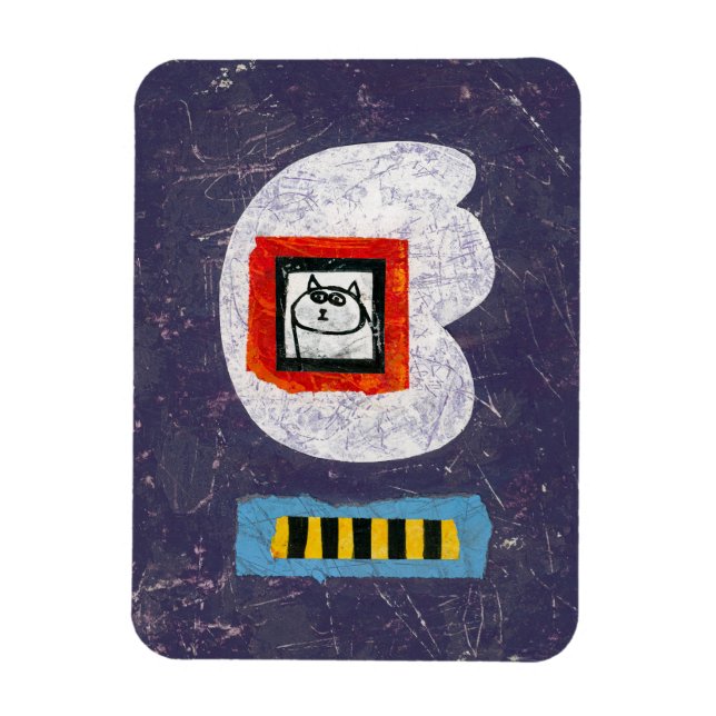 Cat-Sätze für Yearbook Foto Kühlschrank Magnet (Vertikal)