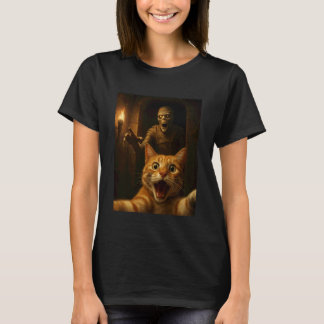 Cat Selfie with a Mummy Funny Cat T-Shirt