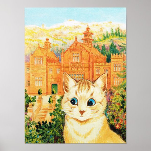 Cat & Shangri-la, Louis Wain Poster (Vorne)