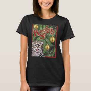 Cat Shirt A Kittens Story Christmas Movie Poster F