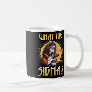Cat Sigma Shirt Funny Sigma Brainrot Meme Rizz Sig Kaffeetasse