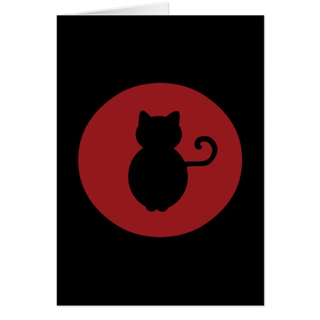 Cat Signal Silhouette (Vorne)