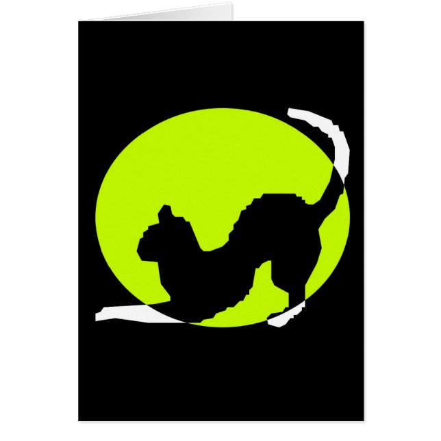 Cat Silhouette (Vorne)