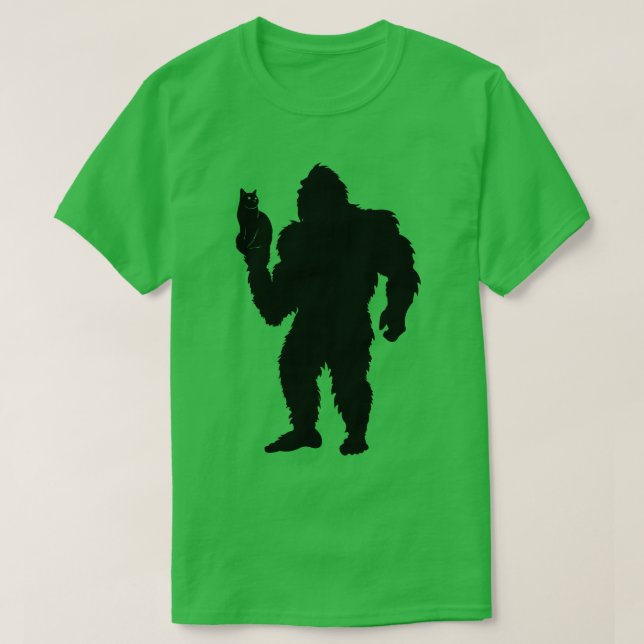 Cat Silhouette T-Shirt (Design vorne)