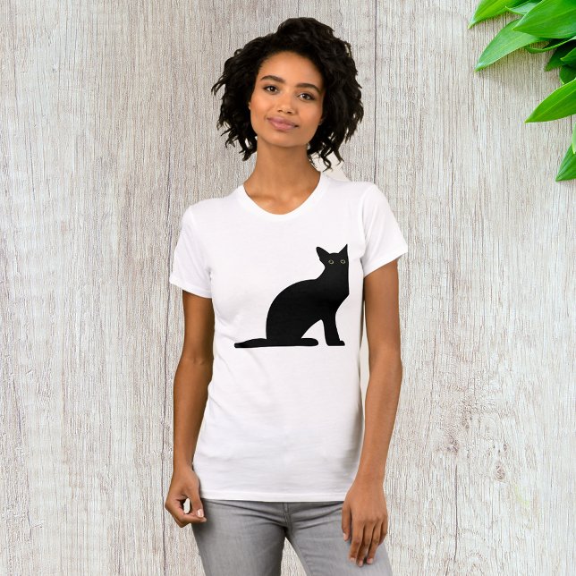 Cat Silhouette T - Shirt (Von Creator hochgeladen)