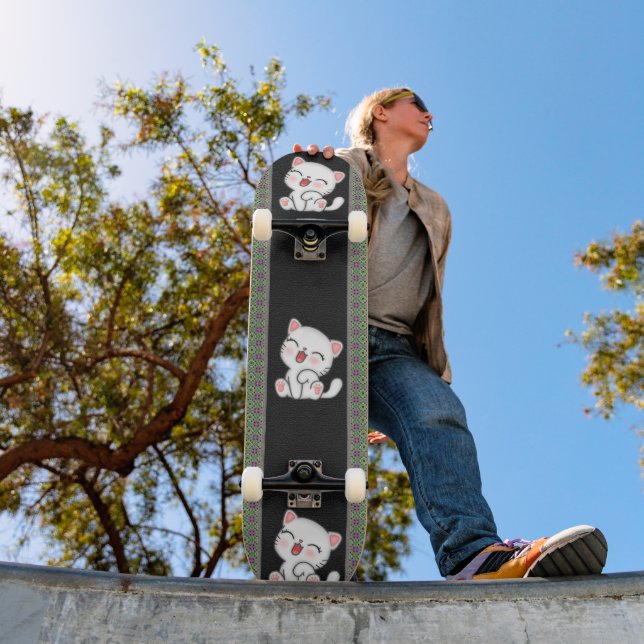 Cat Skateboard (Außenbereich 1)