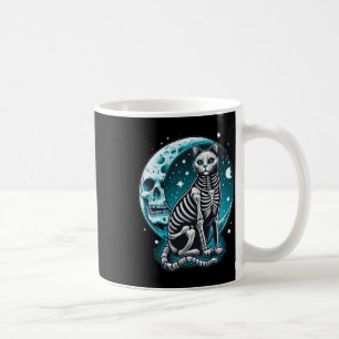 Cat Skull - Kitty Skeleton Halloween Kostüm Idee Kaffeetasse