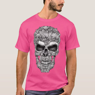 Cat Skull Skeleton Halloween Costume Lover Cat T-s T-Shirt