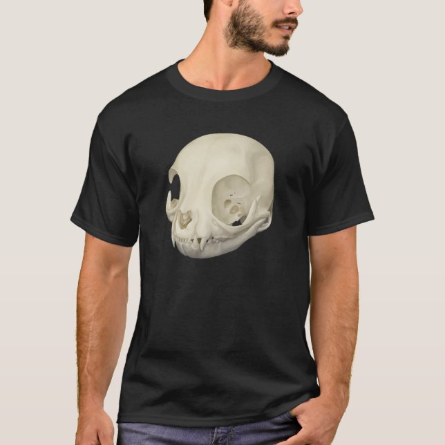 Cat Skull T-Shirt (Vorderseite)