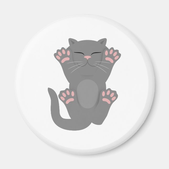 Cat Sleeping Magnet (Vorne)