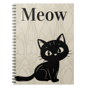 Cat Spiral Notebook Notizblock