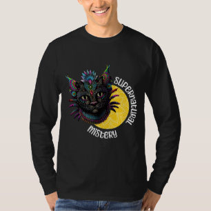 Cat Spirit Animal Long Sleeve T - Shirt
