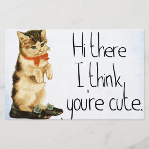 Cat Sprichwort Briefpapier