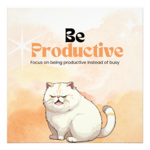 Cat Sprichwort Fotodruck