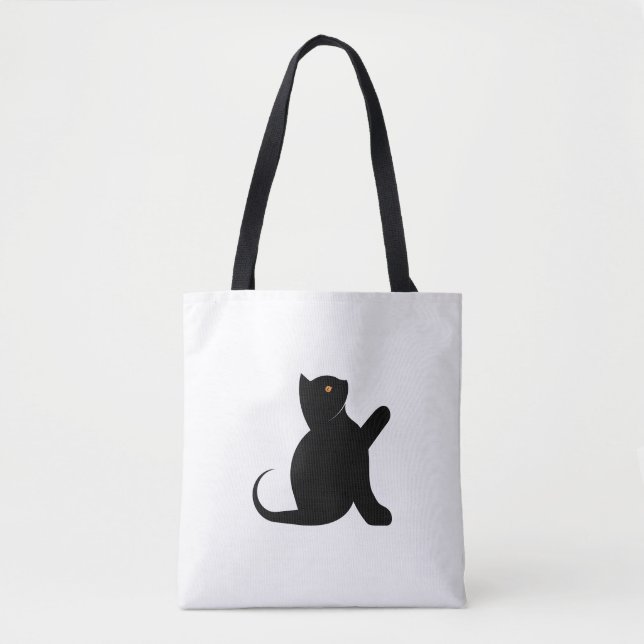 Cat Sprichwort Hello (Vorderseite)