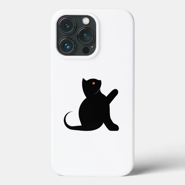 Cat Sprichwort Hello Case-Mate iPhone Hülle (Rückseite)