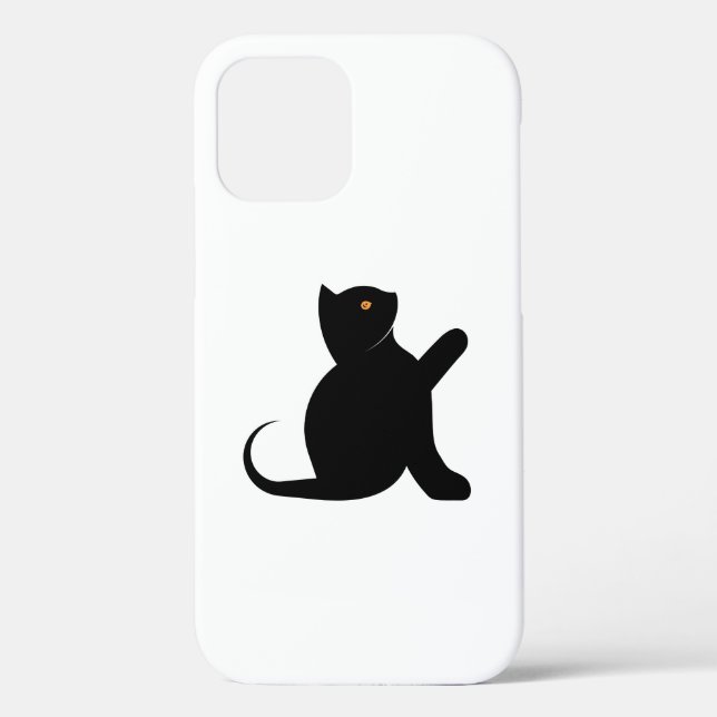 Cat Sprichwort Hello Case-Mate iPhone Hülle (Rückseite)