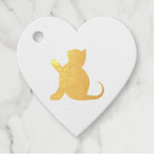 Cat Sprichwort Hello