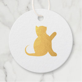 Cat Sprichwort Hello Geschenkanhänger