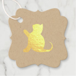 Cat Sprichwort Hello Geschenkanhänger