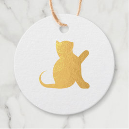 Cat Sprichwort Hello Geschenkanhänger