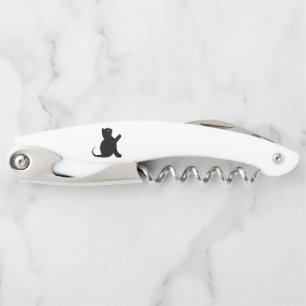 Cat Sprichwort Hello Kellnermesser