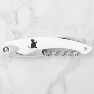 Cat Sprichwort Hello Kellnermesser