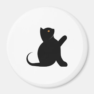 Cat Sprichwort Hello Magnet