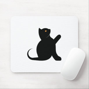 Cat Sprichwort Hello Mousepad