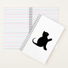 Cat Sprichwort Hello Notizbuch
