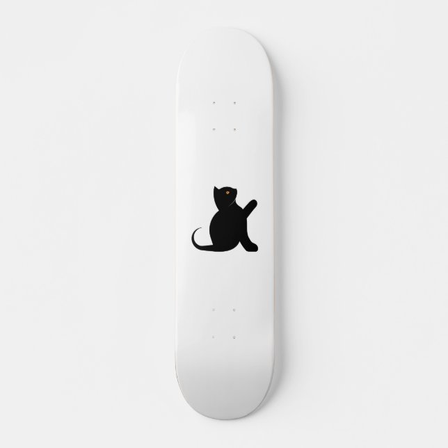 Cat Sprichwort Hello Skateboard (Vorne)