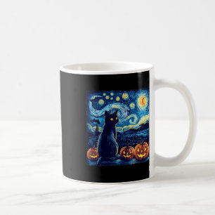 Cat Starry Night Van Gogh Cat for Cat Lover Cat Da Kaffeetasse