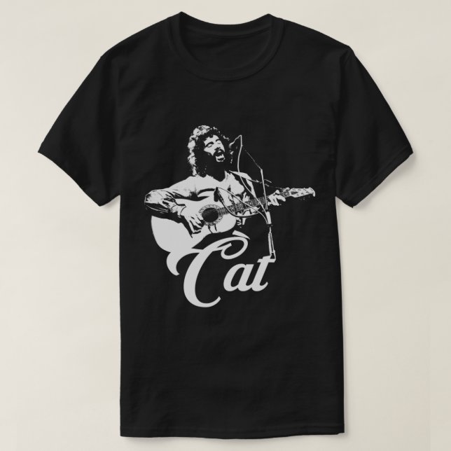 Cat Stevens - Essenzieller T - Shirt des White Sti (Design vorne)
