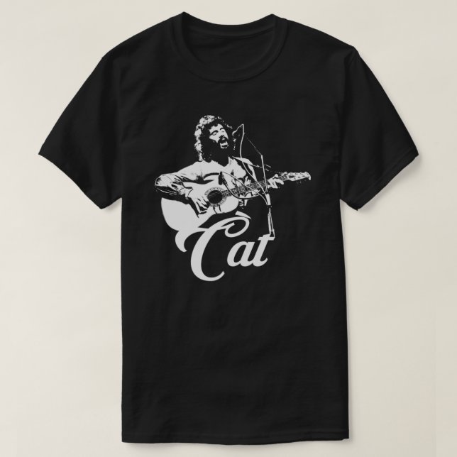 Cat Stevens - Essenzieller T - Shirt des White Sti (Design vorne)