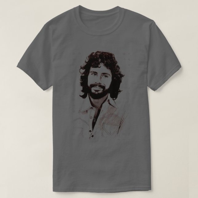 Cat Stevens Retro Fan Artwork T-Shirt (Design vorne)