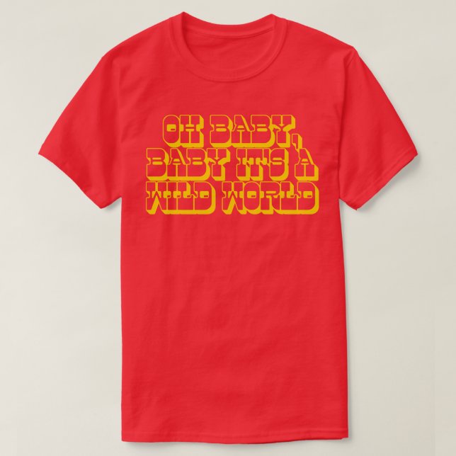 Cat Stevens Wild World 1 T-Shirt (Design vorne)