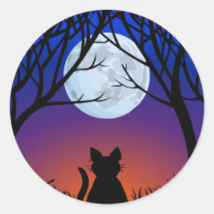 Cat Stickers Spaß Halloween Cat Stickers Cat Lover