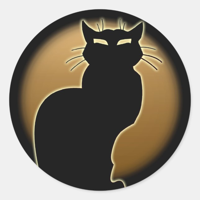 Cat Stickers Spaß Halloween Cat Stickers Cat Lover (Vorderseite)