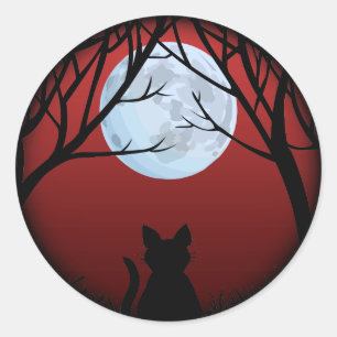 Cat Stickers Spaß Halloween Cat Stickers Cat Lover