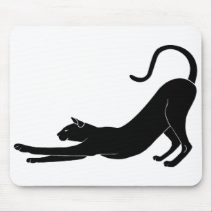 Cat Stretching Mousepad