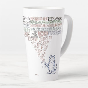 Cat Strong Coffee Milchtasse