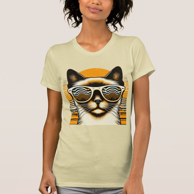 Cat Sun T-Shirt (Vorderseite)