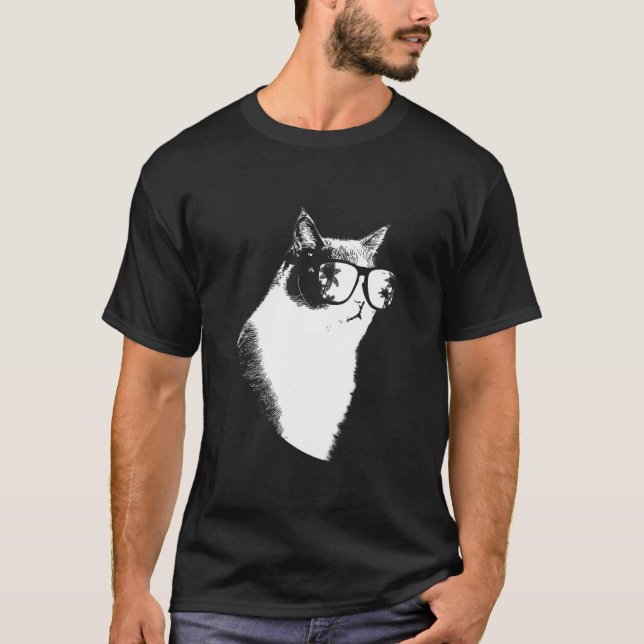 Cat sunglasses kitten cat love cat owner 2 T-Shirt (Vorderseite)