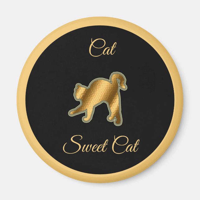 Cat Sweet Cat Magnet (Vorne)