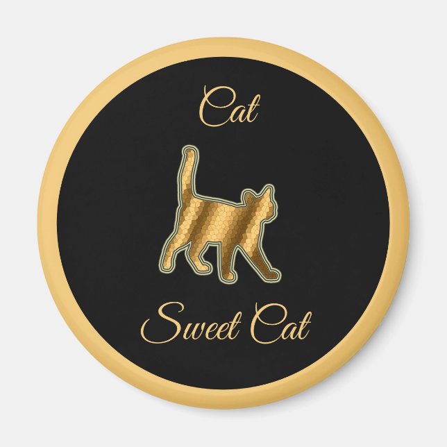 Cat Sweet Cat Magnet (Vorne)