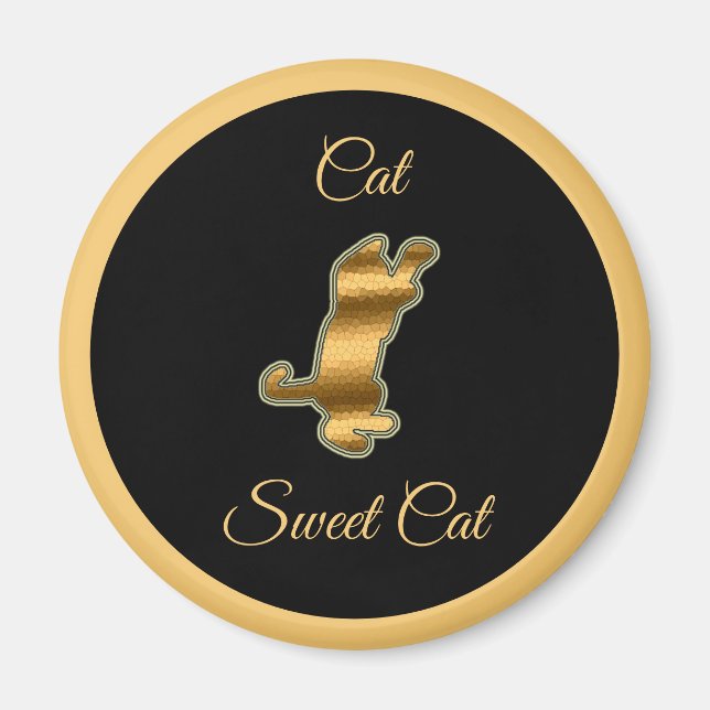 Cat Sweet Cat Magnet (Vorne)